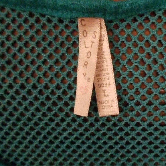 Mesh back top by: Color Story - Picture 3 of 3